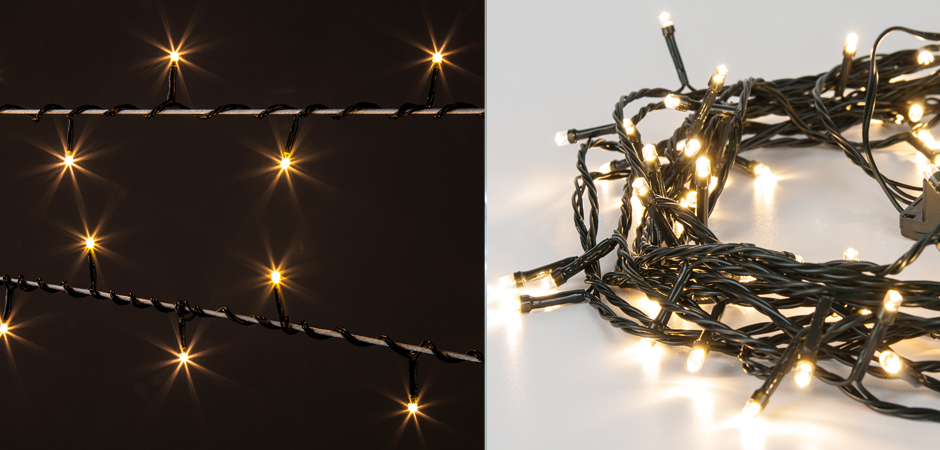 Интерьерная Гирлянда Теплый свет диодов - Loft-Concept в Орле