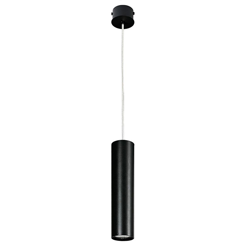 Подвесной светильник Luis Trumpet Tube Black Lamp 25 Черный Подвесной светильник Luis Trumpet Tube Black Lamp 25 Черный в Орле | Loft Concept