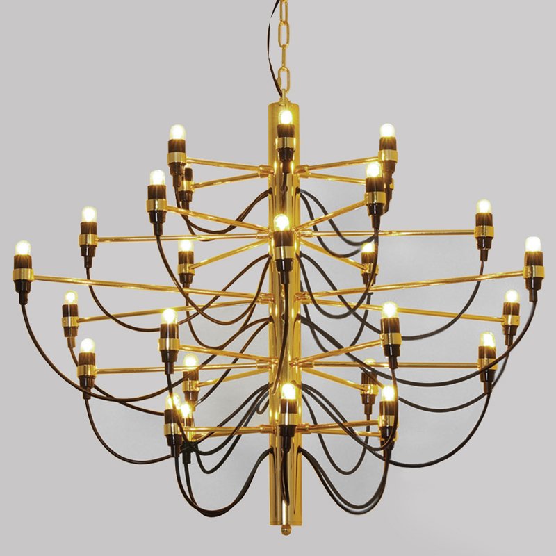 Люстра Flos 2097 30 Brass Gold by Gino Sarfatti Латунь Люстра Flos 2097 30 Brass Gold by Gino Sarfatti Латунь в Орле | Loft Concept