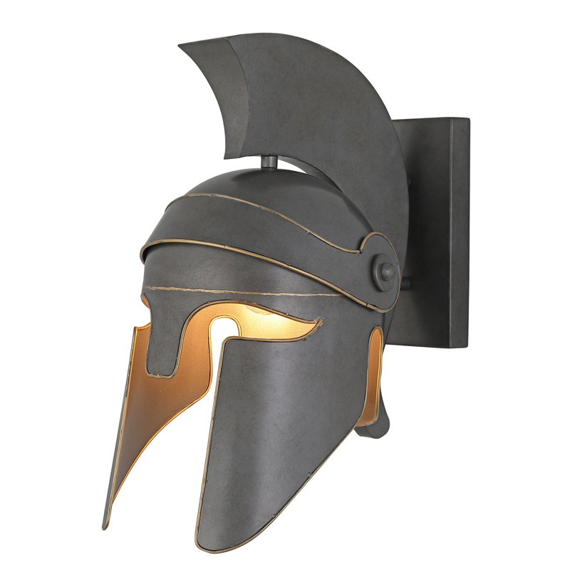 Бра Helmet Sconce Серый Бронза в Орле | Loft Concept 