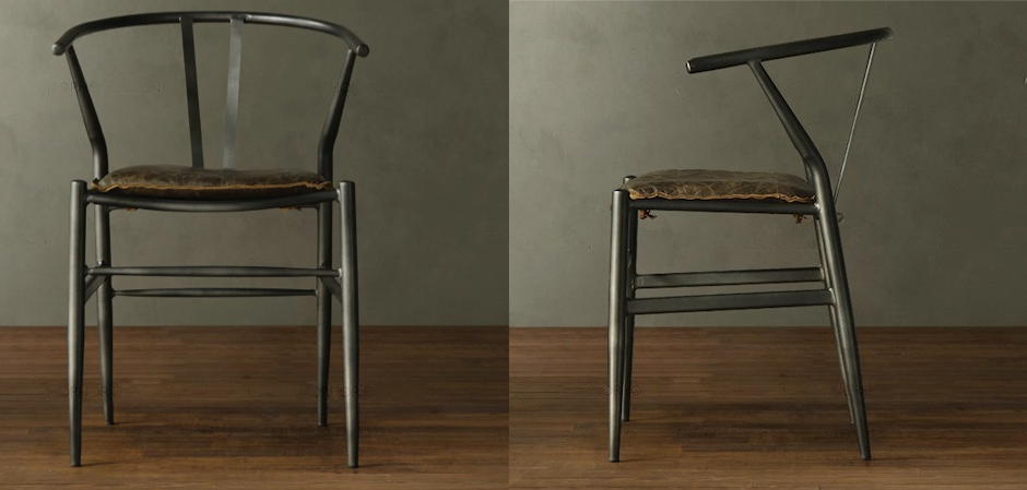 Стул Loft Industrial Kitchen Leather Стул Loft Industrial Kitchen Leather - Loft-Concept в Орле