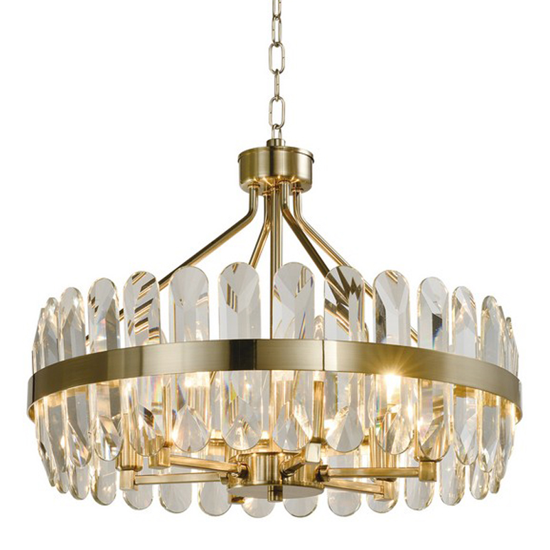 Люстра Genesia Chandelier Золотой Прозрачный (Transparent) Люстра Genesia Chandelier Золотой Прозрачный (Transparent) в Орле | Loft Concept