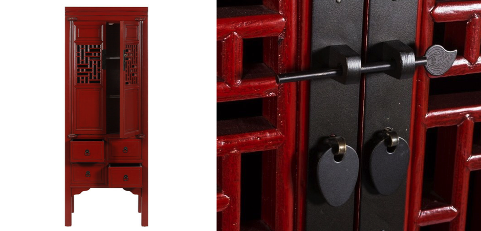 Шкаф Chinese Prison Red Шкаф Chinese Prison Red - Loft-Concept в Орле