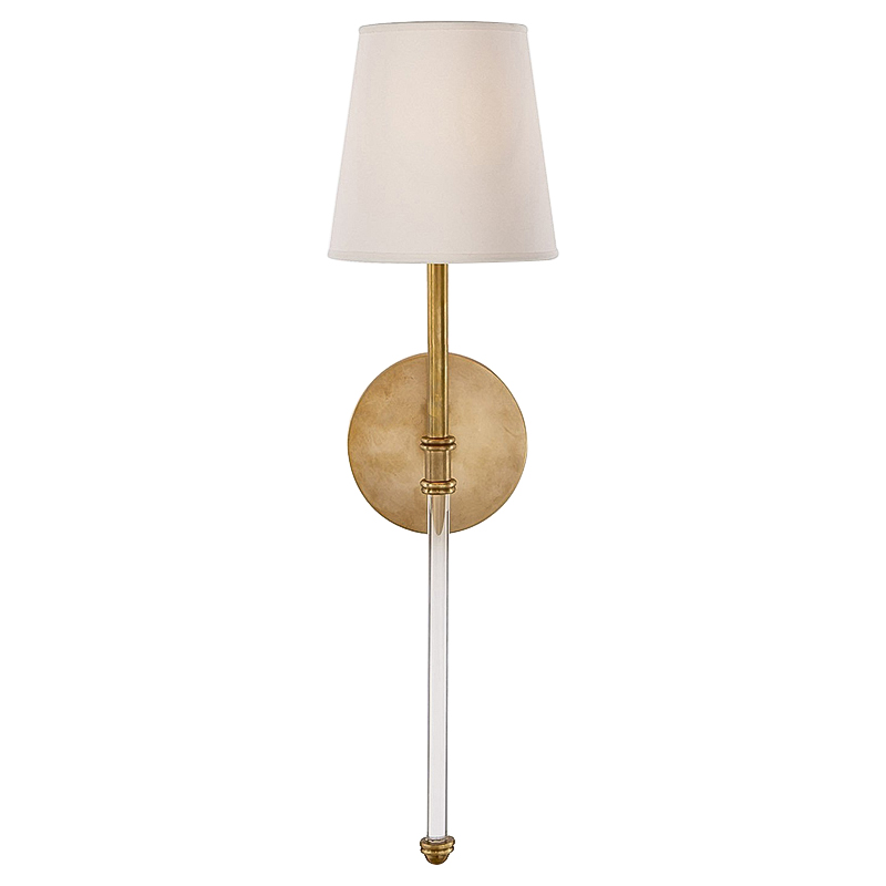 Бра Natale Sconce Brass Латунь Античная полированная Белый Бра Natale Sconce Brass Латунь Античная полированная Белый в Орле | Loft Concept