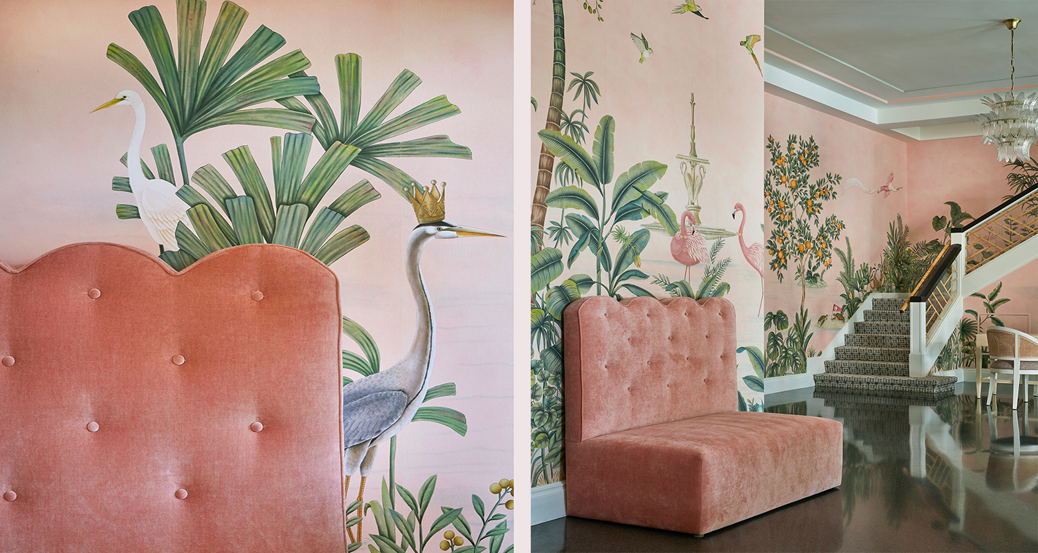 Обои ручная роспись The Colony Edo Hibiscus - фото №2