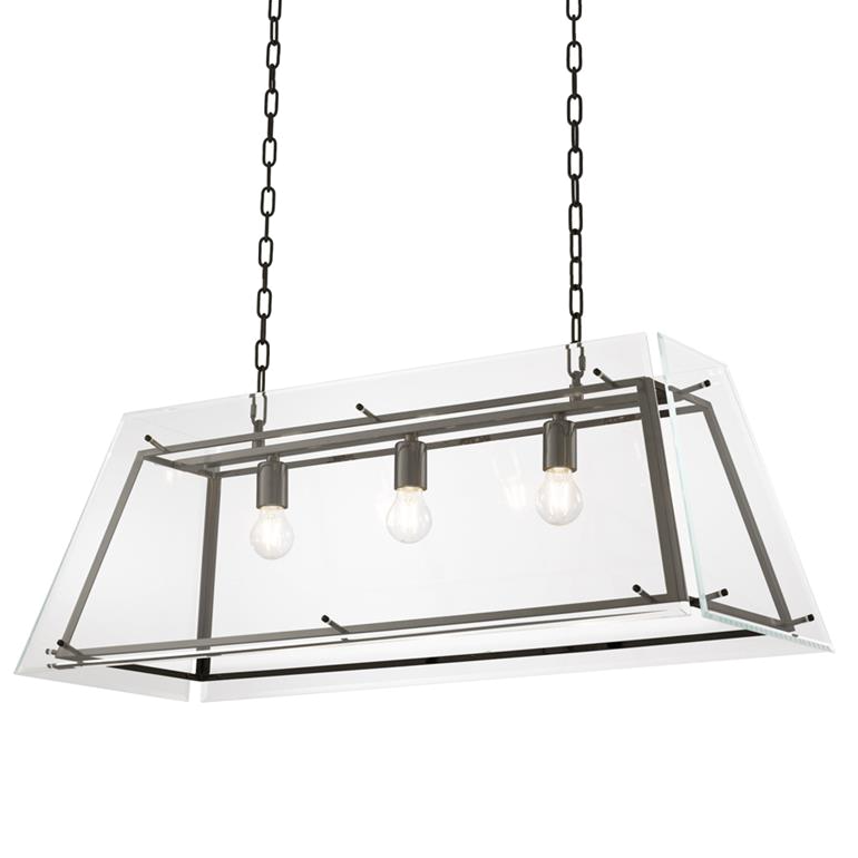 Люстра Chandelier Azure L Bronze Темная бронза Прозрачный (Transparent) Люстра Chandelier Azure L Bronze Темная бронза Прозрачный (Transparent) в Орле | Loft Concept