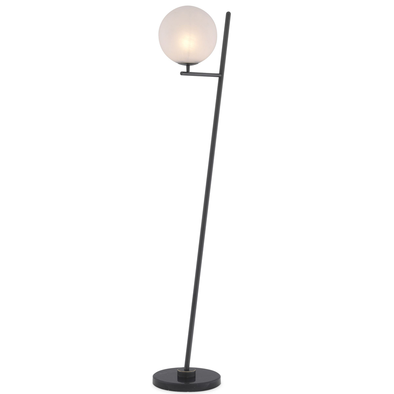 Торшер Eichholtz Floor Lamp Flynn Bronze Темная бронза Белый Черный Мрамор Nero Торшер Eichholtz Floor Lamp Flynn Bronze Темная бронза Белый Черный Мрамор Nero в Орле | Loft Concept