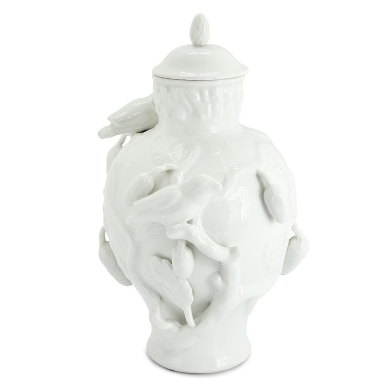Ваза JAR KRIZIA PORCELAIN Белый Ваза JAR KRIZIA PORCELAIN Белый в Орле | Loft Concept