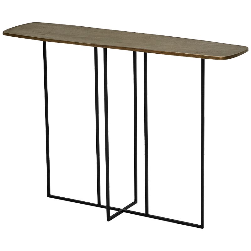 Консоль Rainer Console Винтажная латунь Консоль Rainer Console Винтажная латунь в Орле | Loft Concept