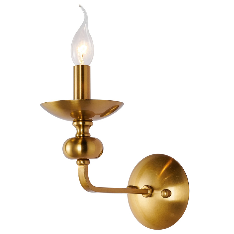 Бра бронзового цвета Candelabrum Бронза Прозрачный Бра бронзового цвета Candelabrum Бронза Прозрачный в Орле | Loft Concept