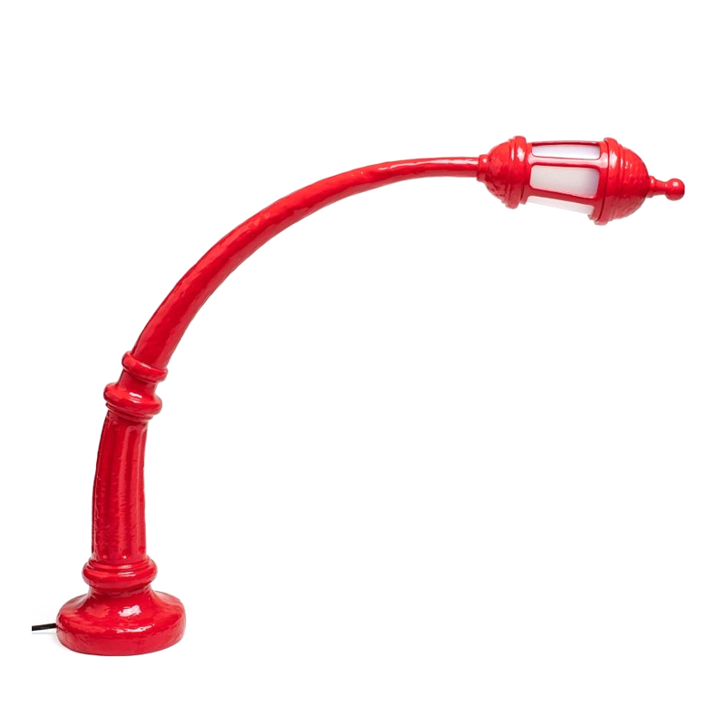 Настольная лампа Seletti Street Lamp Red Красный Настольная лампа Seletti Street Lamp Red Красный в Орле | Loft Concept