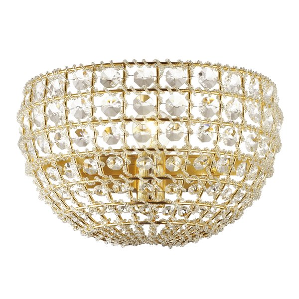 Бра Casbah Crystal Wall Lamp Gold Прозрачный Глянцевое золото Бра Casbah Crystal Wall Lamp Gold Прозрачный Глянцевое золото в Орле | Loft Concept