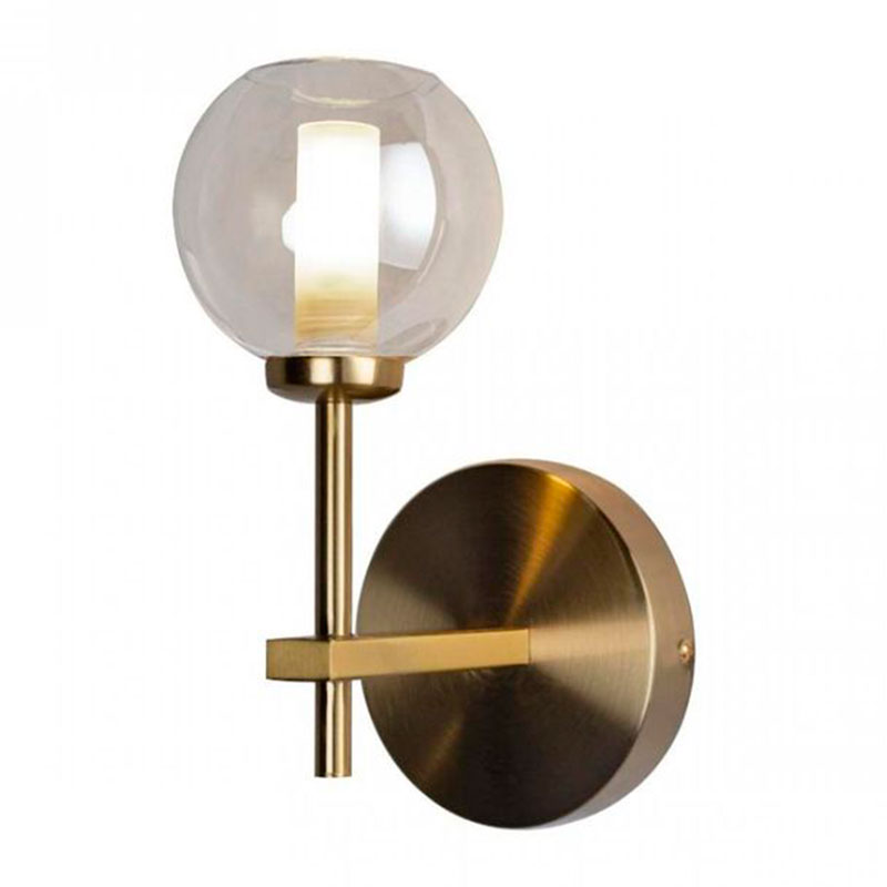 Бра RH Boule de Cristal Single Wall Lamp amber Gold Золотой Амбре янтарь Бра RH Boule de Cristal Single Wall Lamp amber Gold Золотой Амбре янтарь в Орле | Loft Concept