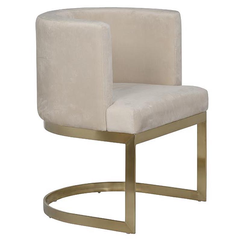 Стул Disalia Chair beige Бежевый Золотой Стул Disalia Chair beige Бежевый Золотой в Орле | Loft Concept
