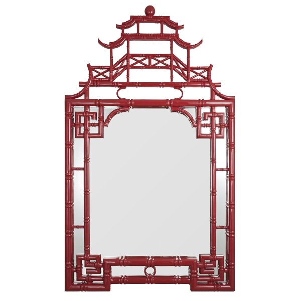 Зеркало Pagoda Mirror Red Зеркало Pagoda Mirror Red в Орле | Loft Concept