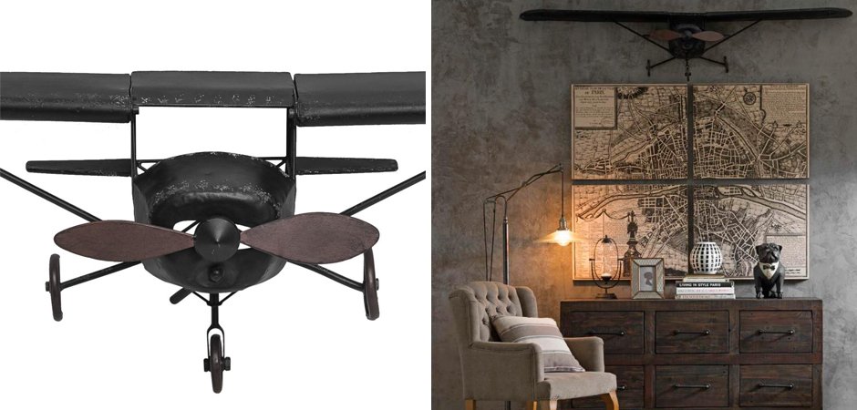 Самолет аксессуар на стену Самолет аксессуар на стену - Loft-Concept в Орле