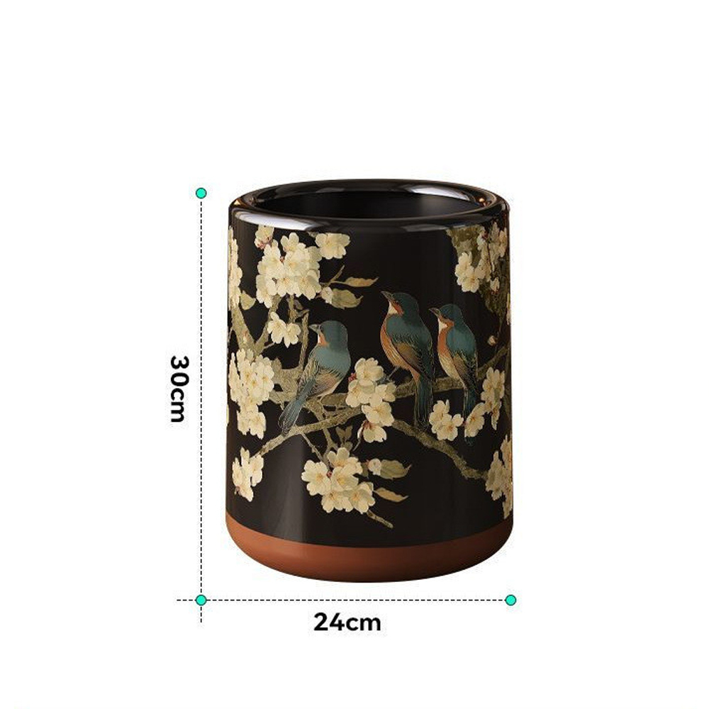 Мусорное ведро в китайском стиле Flower Trash Can Мусорное ведро в китайском стиле Flower Trash Can в Орле