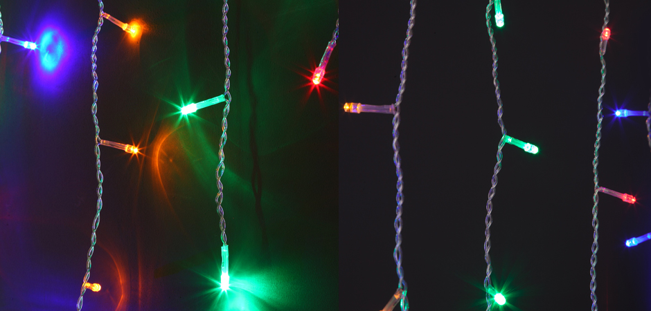 Гирлянда Бахрома с Цветными светодиодами - Loft-Concept в Орле