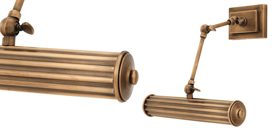 Бра Eichholtz Wall Lamp Luca S Brass Бра Eichholtz Wall Lamp Luca S Brass - Loft-Concept в Орле