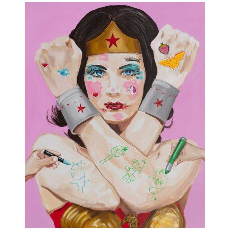 Картина Inner Child - Wonder Woman Мульти Картина Inner Child - Wonder Woman Мульти в Орле | Loft Concept
