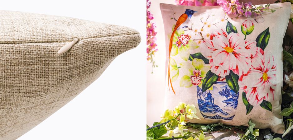 Декоративная подушка Camellias Pillow Декоративная подушка Camellias Pillow - Loft-Concept в Орле
