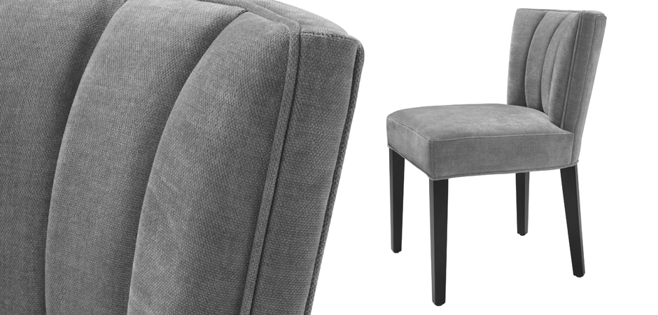 Стул Eichholtz Dining Chair Windhaven Grey - фото №1