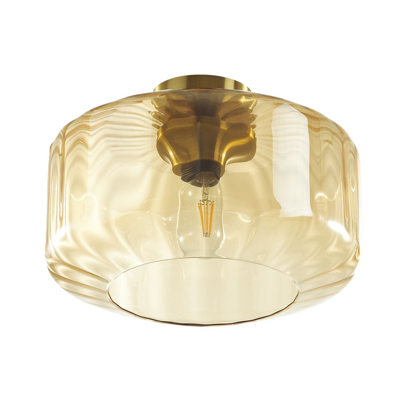 Потолочный светильник Multicolored Glass Bronze Бронза Потолочный светильник Multicolored Glass Bronze Бронза в Орле | Loft Concept