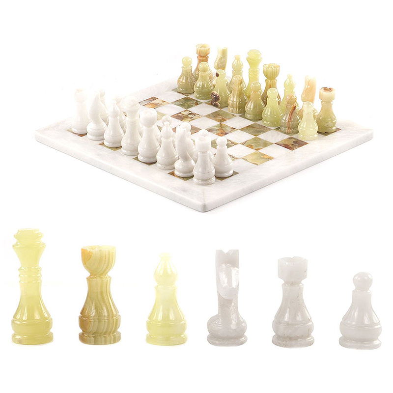 Шахматы настольные из натуральных камней Decorative Thematic Chess Шахматы настольные из натуральных камней Decorative Thematic Chess в Орле | Loft Concept