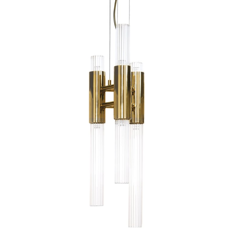 Люстра Luxxu WATERFALL PENDANT Глянцевое золото Прозрачное Стекло Люстра Luxxu WATERFALL PENDANT Глянцевое золото Прозрачное Стекло в Орле | Loft Concept