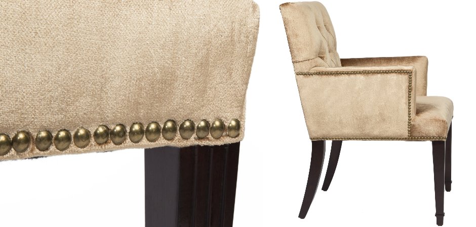 Стул с подлокотниками Parisian Chic Beige Стул с подлокотниками Parisian Chic Beige - Loft-Concept в Орле