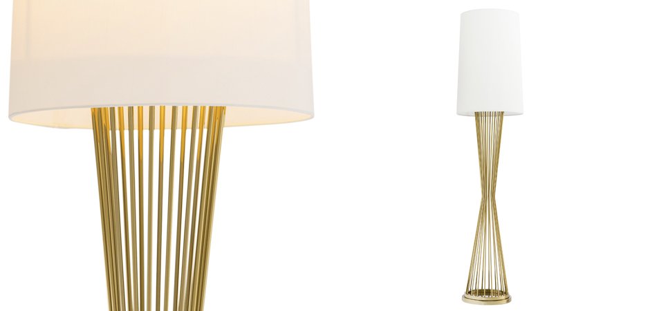 Торшер Eichholtz Floor Lamp Holmes Торшер Eichholtz Floor Lamp Holmes - Loft-Concept в Орле
