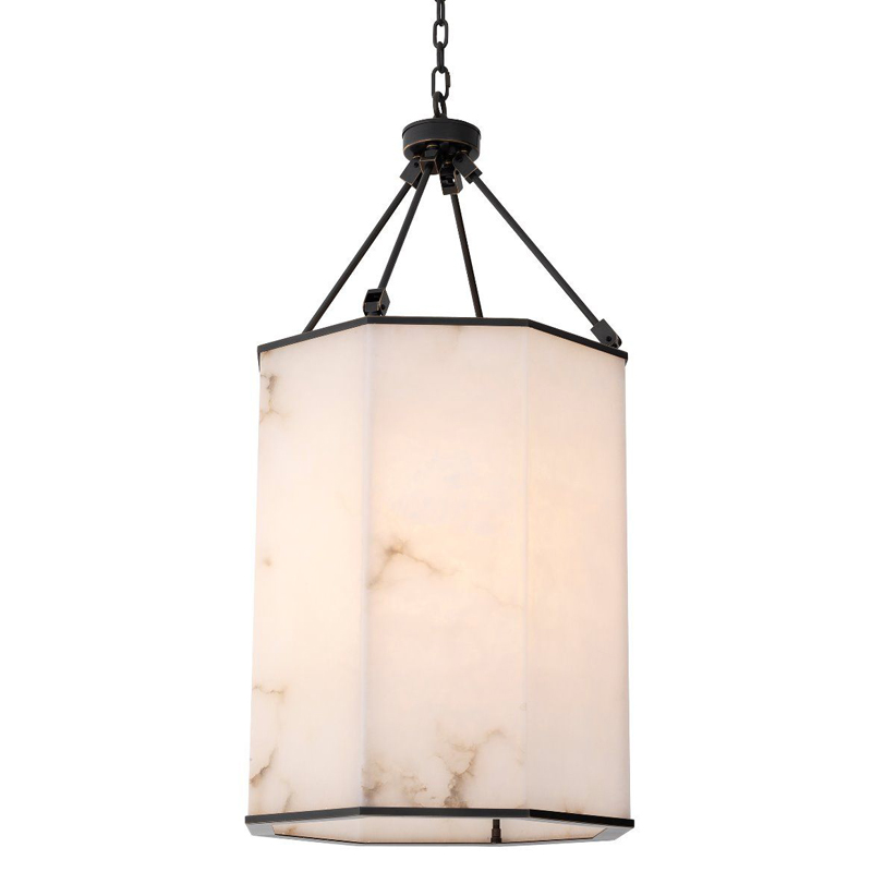 Подвесной светильник Eichholtz Chandelier Victoire L Белый Темная бронза Подвесной светильник Eichholtz Chandelier Victoire L Белый Темная бронза в Орле | Loft Concept