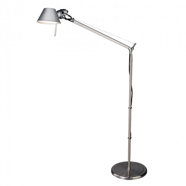 Торшер Tolomeo Lettura Halo Серебряный Торшер Tolomeo Lettura Halo Серебряный в Орле | Loft Concept