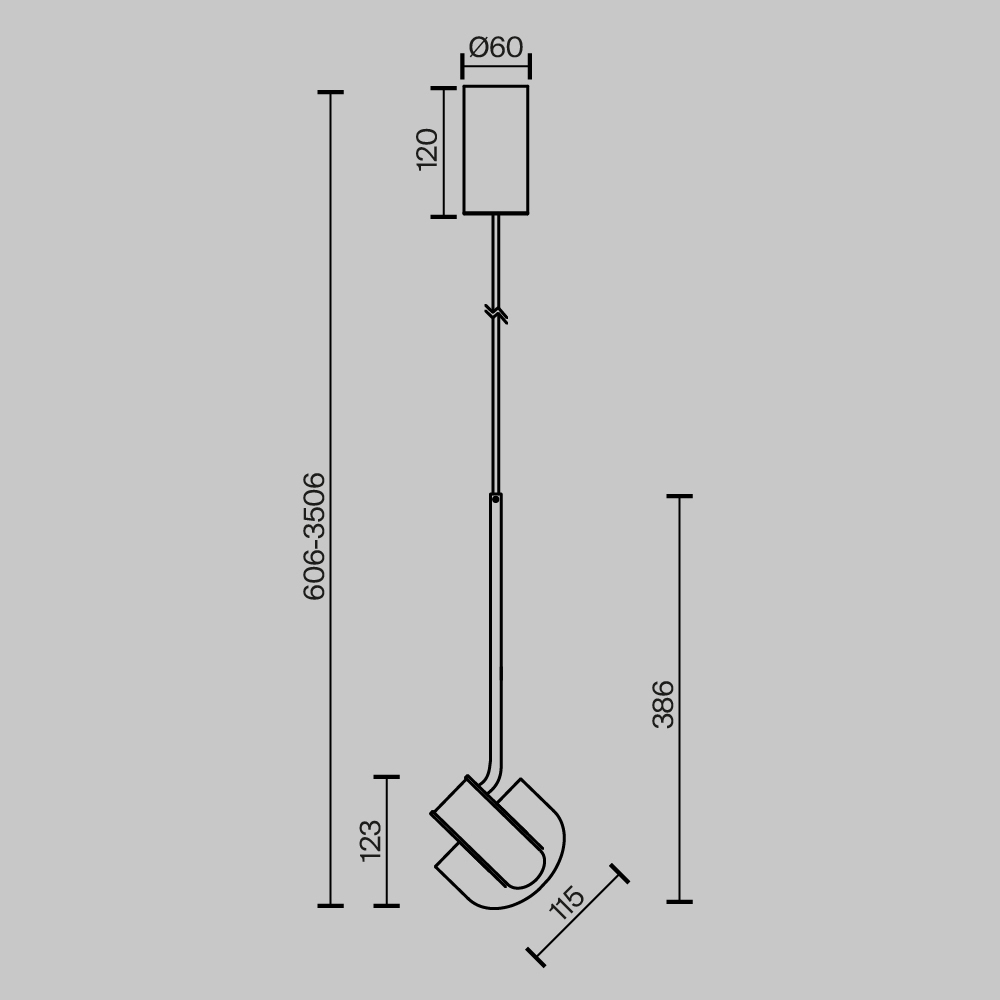 Подвесной светильник в цвете Латунь Levix в Орле