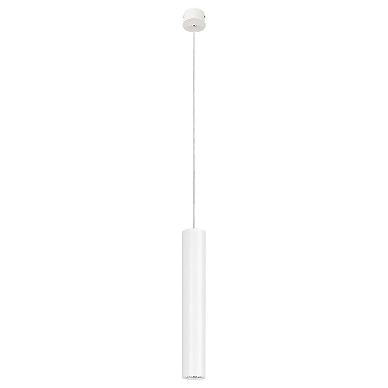 Подвесной светильник Luis Trumpet Tube White Lamp 40 Белый Подвесной светильник Luis Trumpet Tube White Lamp 40 Белый в Орле | Loft Concept