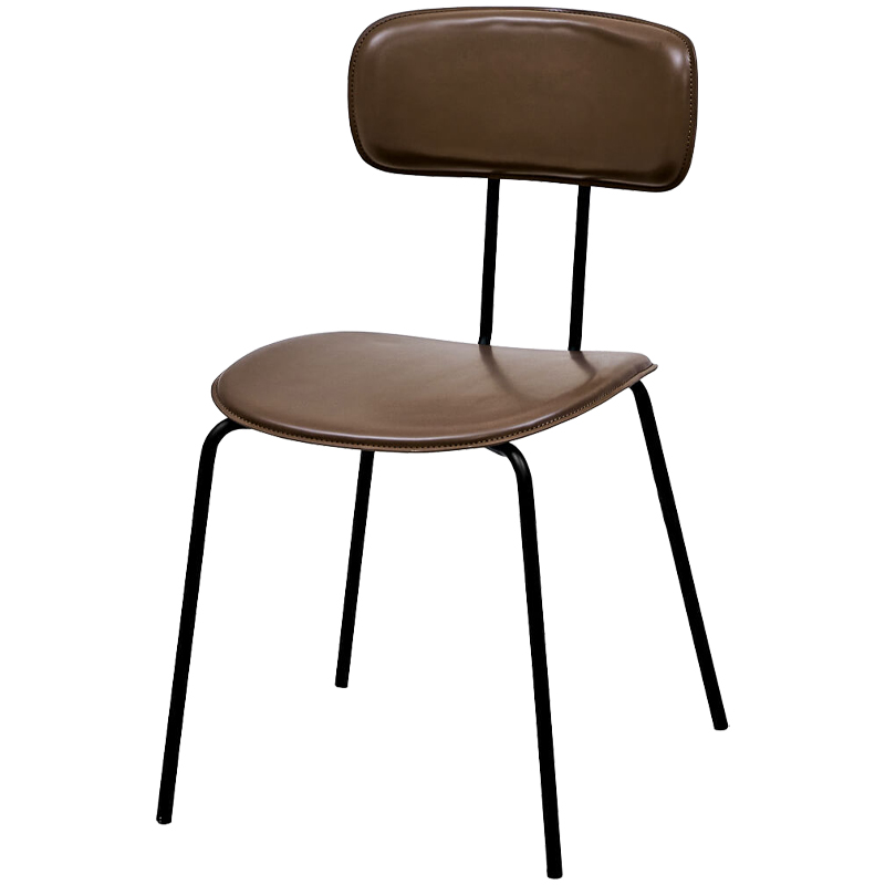 Стул Tyler Loft Stool brown Коричневый Черный Стул Tyler Loft Stool brown Коричневый Черный в Орле | Loft Concept