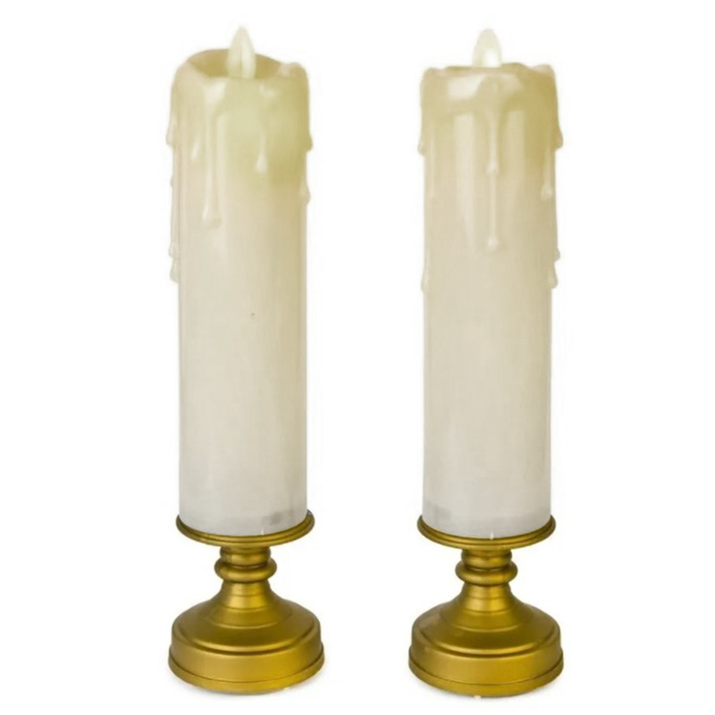 Набор свечей Two LED Candles Латунь Набор свечей Two LED Candles Латунь в Орле | Loft Concept