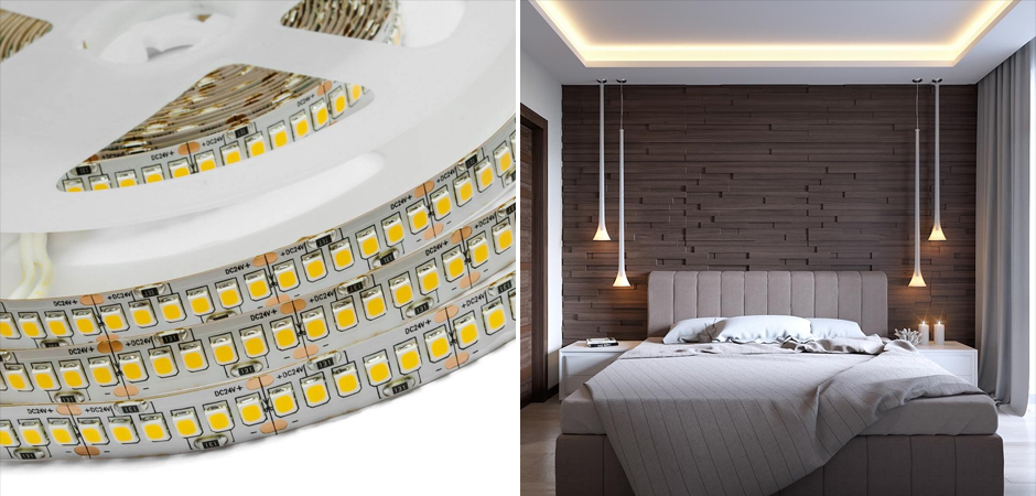Светодиодная лента 26W/m 240Led/m 2835SMD теплый белый Светодиодная лента 26W/m 240Led/m 2835SMD теплый белый - Loft-Concept в Орле