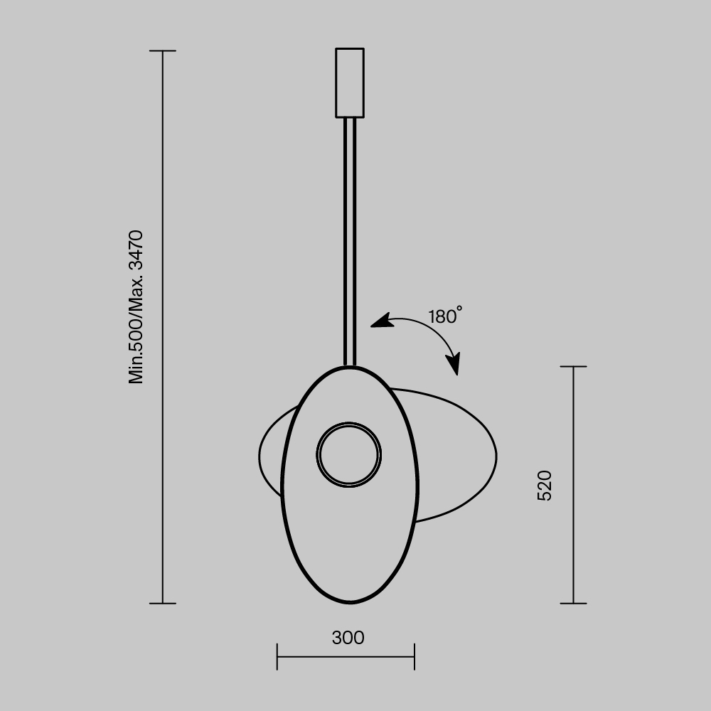 Подвесной светильник Evolution 3000К 9Вт в Орле