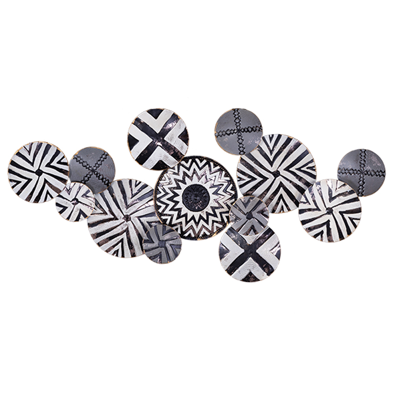 Панно Black and white patterns Черно-белый Панно Black and white patterns Черно-белый в Орле | Loft Concept