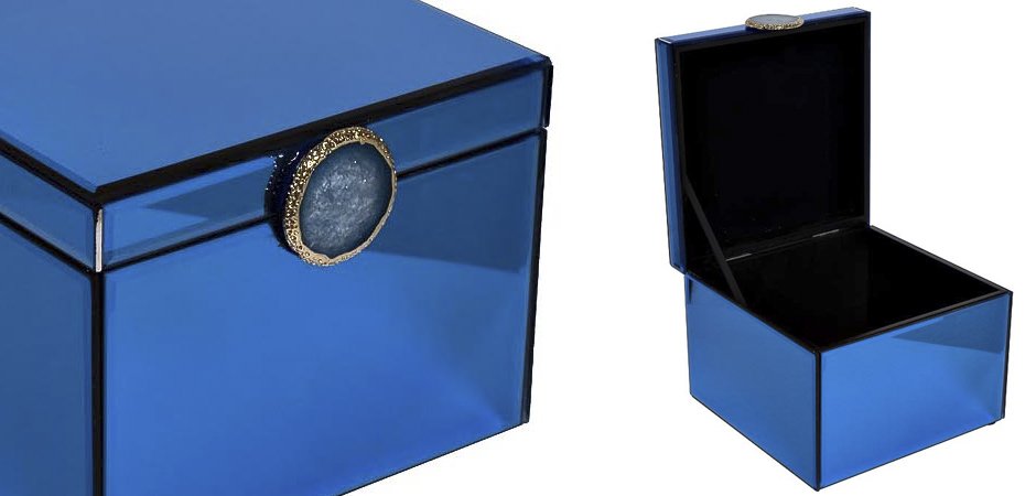 Шкатулка Blue Surprise Cube Шкатулка Blue Surprise Cube - Loft-Concept в Орле