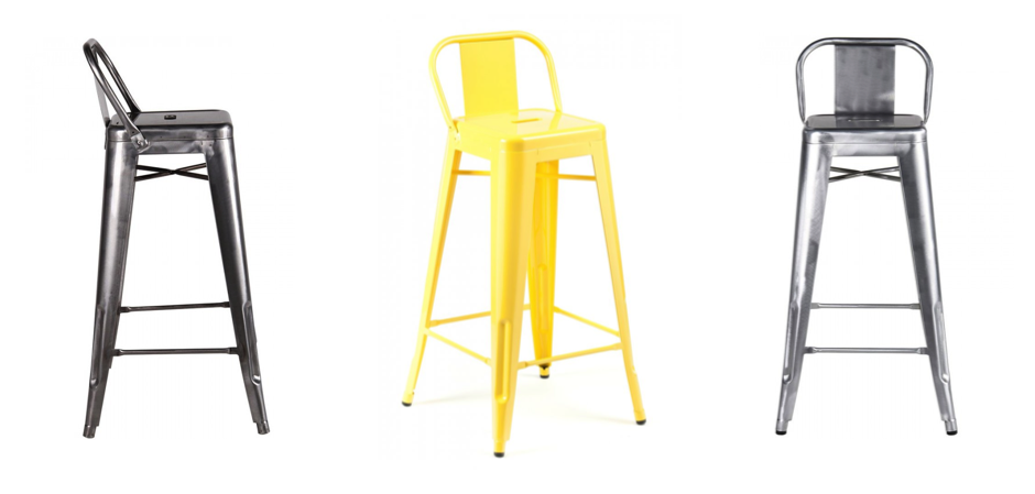 Барный стул Tolix Bar Stool 75 Backed Барный стул Tolix Bar Stool 75 Backed - Loft-Concept в Орле