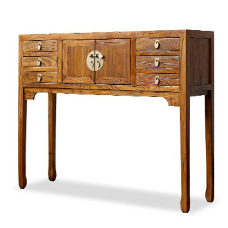 Консоль в Китайском Стиле цвет натуральное дерево Console Natural Wood Древесина в Орле | Loft Concept 