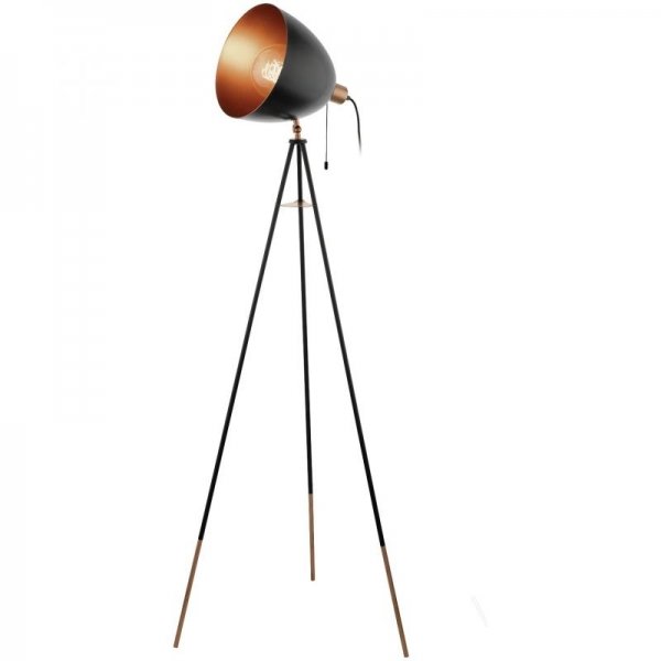 Напольный светильник Scopus Floor Lamp Черный Медь Напольный светильник Scopus Floor Lamp Черный Медь в Орле | Loft Concept