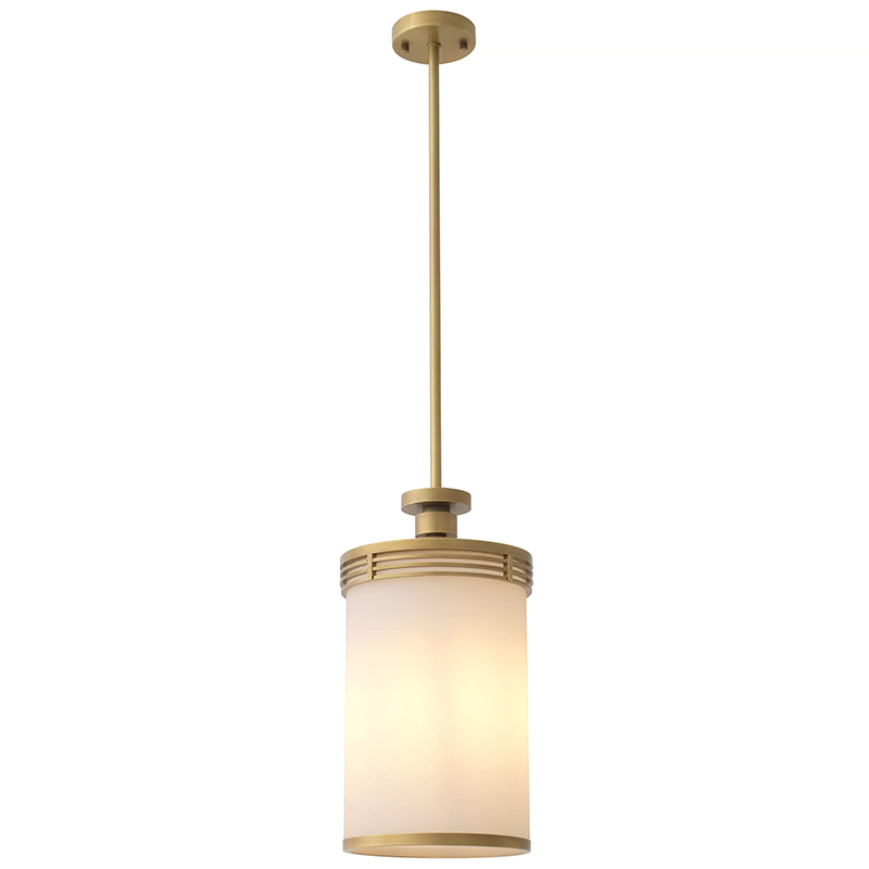 Подвесной светильник Eichholtz Pendant Fayence Латунь Белый Подвесной светильник Eichholtz Pendant Fayence Латунь Белый в Орле | Loft Concept