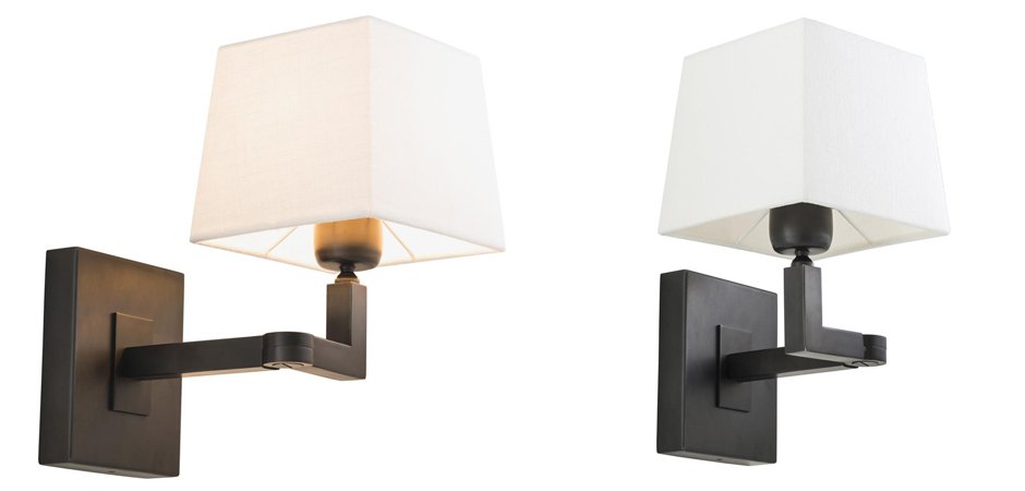 Бра Eichholtz Wall Lamp Cambell Bronze Бра Eichholtz Wall Lamp Cambell Bronze - Loft-Concept в Орле