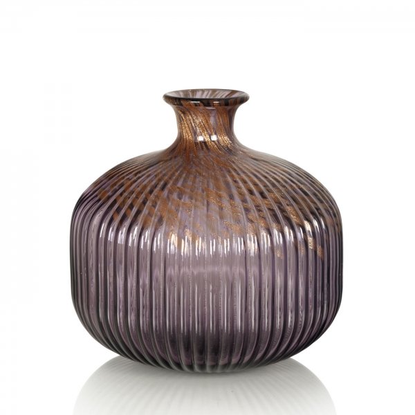 Стеклянная ваза Cellular Purple vase Прозрачный фиолетовый Стеклянная ваза Cellular Purple vase Прозрачный фиолетовый в Орле | Loft Concept