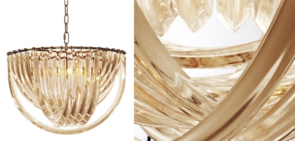 Люстра Chandelier Murano Champagne 50 Люстра Chandelier Murano Champagne 50 - Loft-Concept в Орле
