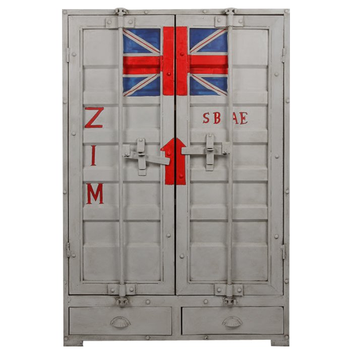 Платяной Шкаф-Контейнер Union Jack Серый Красный Оранжевый Желтый Черный Белый Синий Зеленый Голубой Бирюзовый Платяной Шкаф-Контейнер Union Jack Серый Красный Оранжевый Желтый Черный Белый Синий Зеленый Голубой Бирюзовый в Орле | Loft Concept