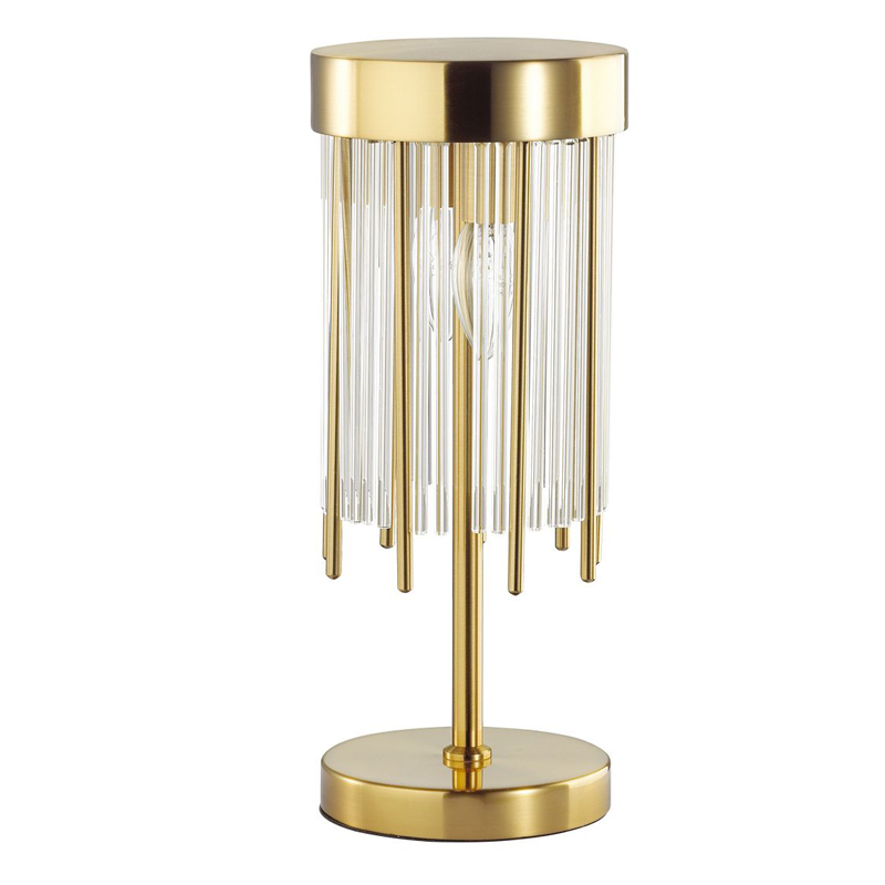 Настольная лампа Niemira Table lamp Прозрачный (Transparent) Золотой Настольная лампа Niemira Table lamp Прозрачный (Transparent) Золотой в Орле | Loft Concept